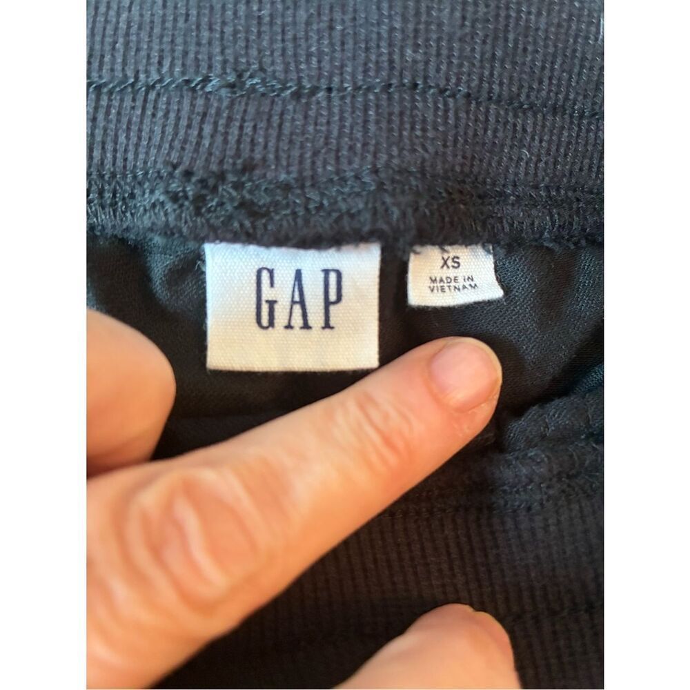 GAP NWT Black Lineny Drawstring Jogger Pants, great pockets runs big - Picture 8 of 11